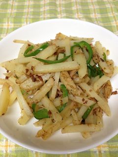 じゃがいもとピーマンのツナ炒め-レシピのメイン写真