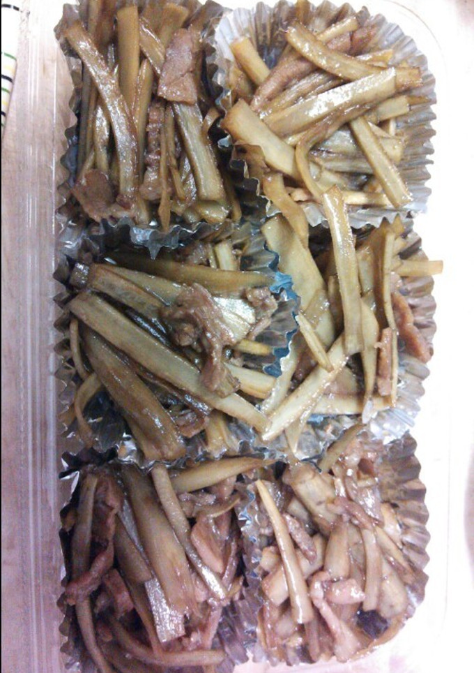 お弁当に便利なごぼうと豚肉炒め-レシピのメイン写真