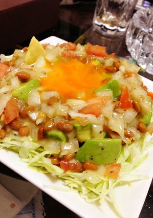 激うま♪美肌になれる♡アボカド納豆サラダ-レシピのメイン写真