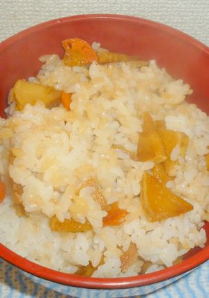 パパの新筍ご飯-レシピのメイン写真