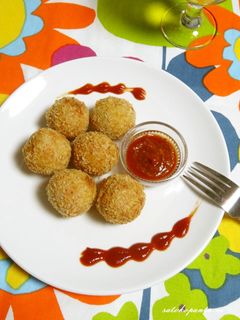 ひよこ豆のコロコロ☆コロッケ~♪-レシピのメイン写真