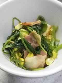 超簡単お弁当のおかず(ほうれん草)-レシピのメイン写真