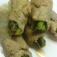 ゆずポン!!さっぱりワケギの肉巻き♪