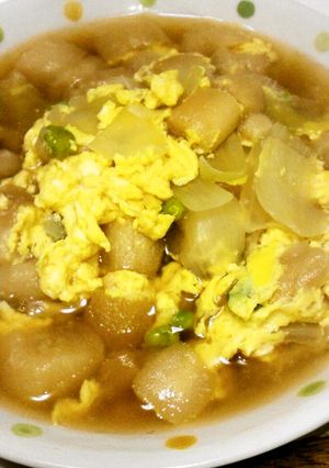 ほんのり甘い麩の卵とじ-レシピのメイン写真