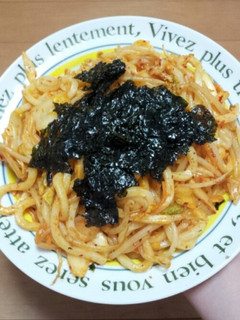 簡単焼きキムチうどん-レシピのメイン写真