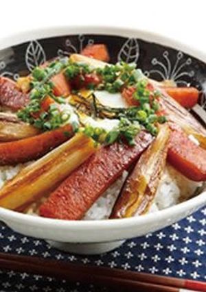 照り焼きスパム®丼　温玉のせ-レシピのメイン写真