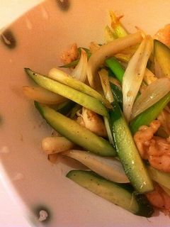 きゅうりと鶏ささみの香味炒め-レシピのメイン写真