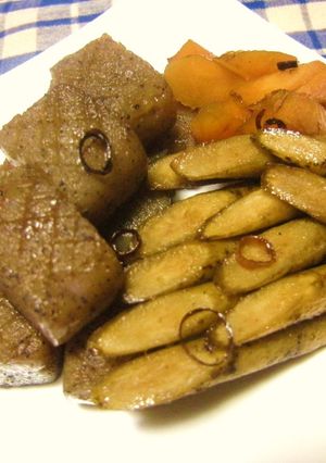 ♬コンニャクとごぼうのピリ辛煮♬-レシピのメイン写真