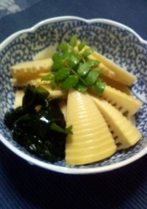 簡単♪美味しい♪　たけのこの若竹煮-レシピのメイン写真