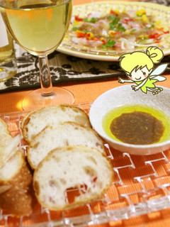 バゲットの美味しい食べ方✿醤油麹オイル-レシピのメイン写真