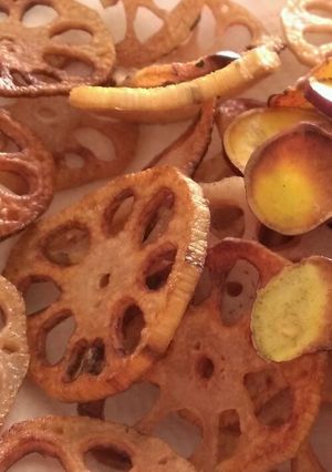 簡単レンコンチップす-レシピのメイン写真