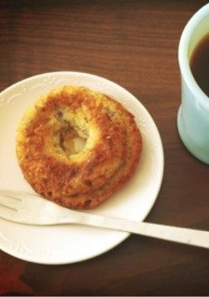 バナナマフィンをドーナツ型で-レシピのメイン写真