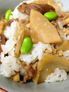 たけのこの混ぜご飯-レシピのメイン写真