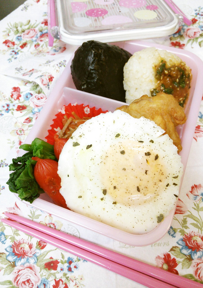 簡単お弁当の目玉焼き-レシピのメイン写真