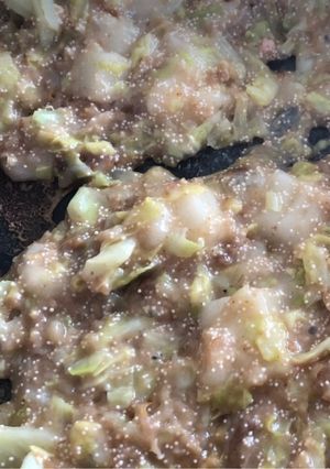 もんじゃ焼き（明太もちチーズ）-レシピのメイン写真