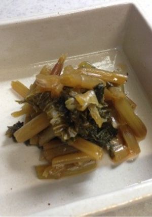 わさびの茎の三杯酢漬-レシピのメイン写真