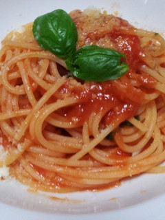 【シンプル】トマトソーススパゲッティ-レシピのメイン写真
