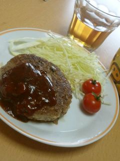 豆腐と挽き肉でジューシーハンバーグ*-レシピのメイン写真