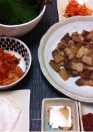 韓国料理 家でも本格的!サムギョプサル-レシピのメイン写真