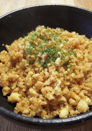 ”豚丼のたれ”でつくる豆腐そぼろ-レシピのメイン写真