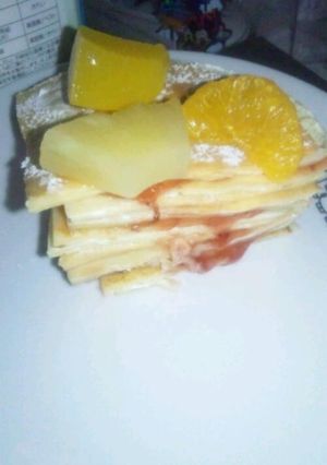 ヨーグルトとイチゴジャムのミルクレープ-レシピのメイン写真