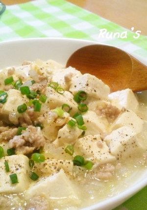 あっさり♫塩麻婆豆腐-レシピのメイン写真