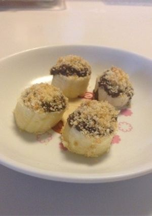 ひんやりザクザク☆チョコバナナ-レシピのメイン写真