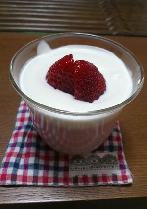 ふわとろイチゴムース-レシピのメイン写真