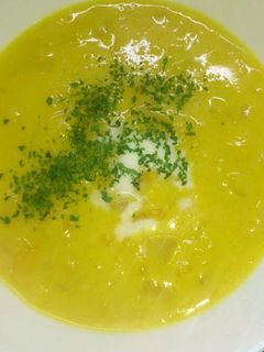 簡単♪つぶつぶかぼちゃスープ-レシピのメイン写真