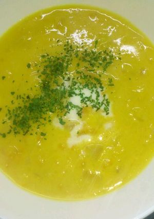 簡単♪つぶつぶかぼちゃスープ-レシピのメイン写真