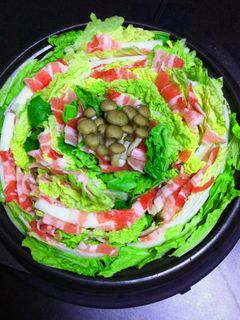 ☆白菜と豚肉のミルフィーユ鍋☆-レシピのメイン写真
