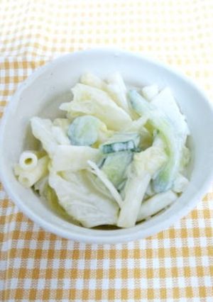 りんごのスライス入りマカロニッチョサラダ-レシピのメイン写真
