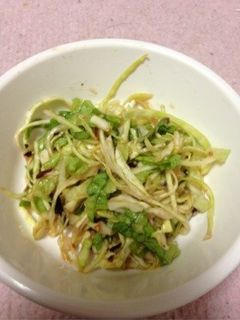 キャベツ大量消費‼梅和えサラダ-レシピのメイン写真