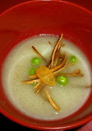 旬の味！！新ごぼうのすり流し-レシピのメイン写真