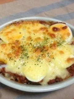 *余ったミートソースで豆腐グラタン*-レシピのメイン写真