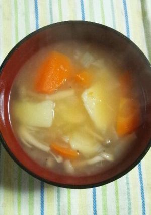 野菜ごろごろ★食べるスープ-レシピのメイン写真