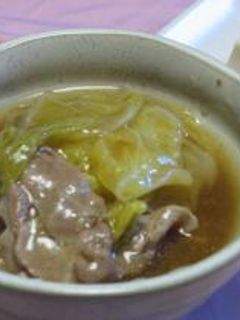 あったまる~白菜と豚肉の重ね煮-レシピのメイン写真