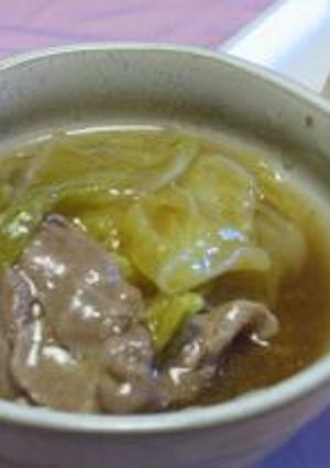 あったまる～白菜と豚肉の重ね煮-レシピのメイン写真