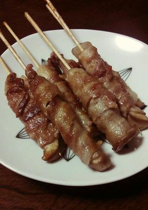 おうち居酒屋★エリンギの豚巻き-レシピのメイン写真