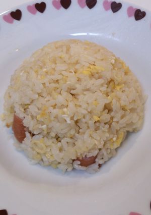 ♪ウィンナーとあげ玉のチャーハン♪-レシピのメイン写真