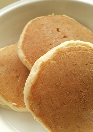 ☆ﾊﾞﾅﾅﾊﾟﾝｹｰｷ☆離乳食中期♪-レシピのメイン写真