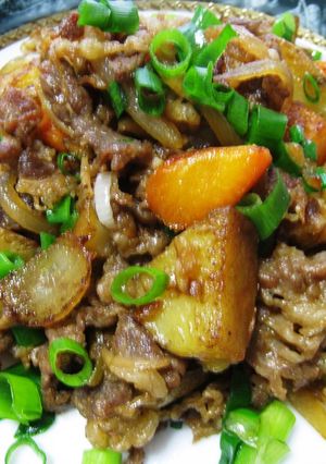 絶品!牛肉とじゃがいものしょうゆ焼き炒め-レシピのメイン写真