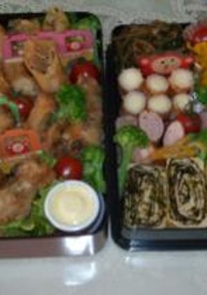 運動会のお弁当-レシピのメイン写真