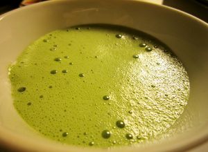 明治ブルガリアヨーグルトDE抹茶ラッシー-レシピのメイン写真