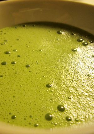 明治ブルガリアヨーグルトDE抹茶ラッシー-レシピのメイン写真