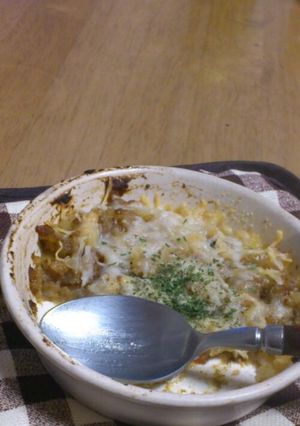 簡単！カレー鍋のこびりつきでリメイク☆-レシピのメイン写真