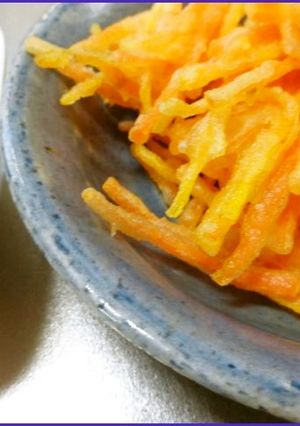 あざやか☆人参の天麩羅☆-レシピのメイン写真