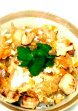 塩麹でむね肉やわらか☆親子丼-レシピのメイン写真