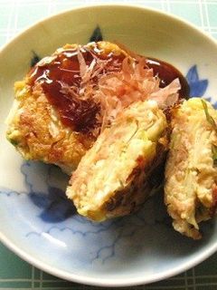 キャベツと豆腐のお好み焼き風-レシピのメイン写真