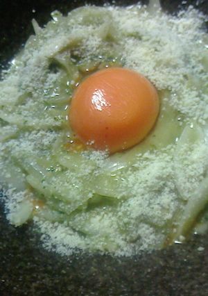 新玉ねぎの黄身ジェノベーゼ-レシピのメイン写真